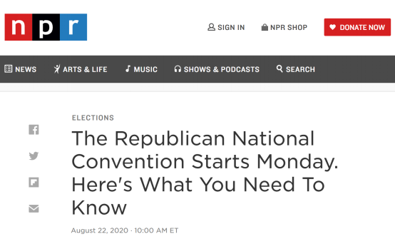 梅拉尼娅·特朗普|一场不落！美媒：共和党代表大会连办4天，特朗普将连续4晚演讲