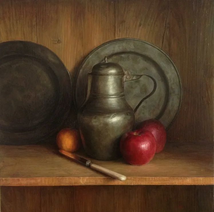 日本|日本绘画展：清纯的美女与静物