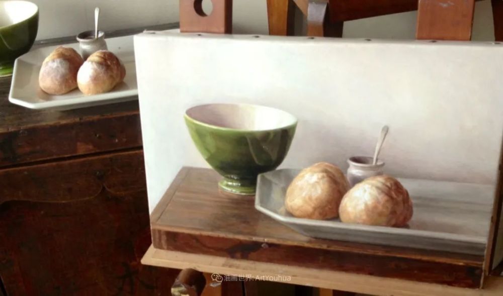 日本|日本绘画展：清纯的美女与静物