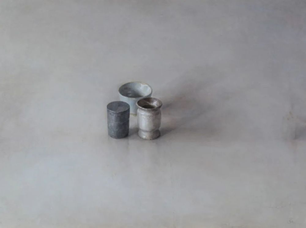 日本|日本绘画展：清纯的美女与静物