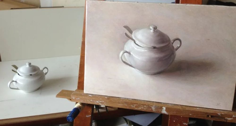 日本|日本绘画展：清纯的美女与静物