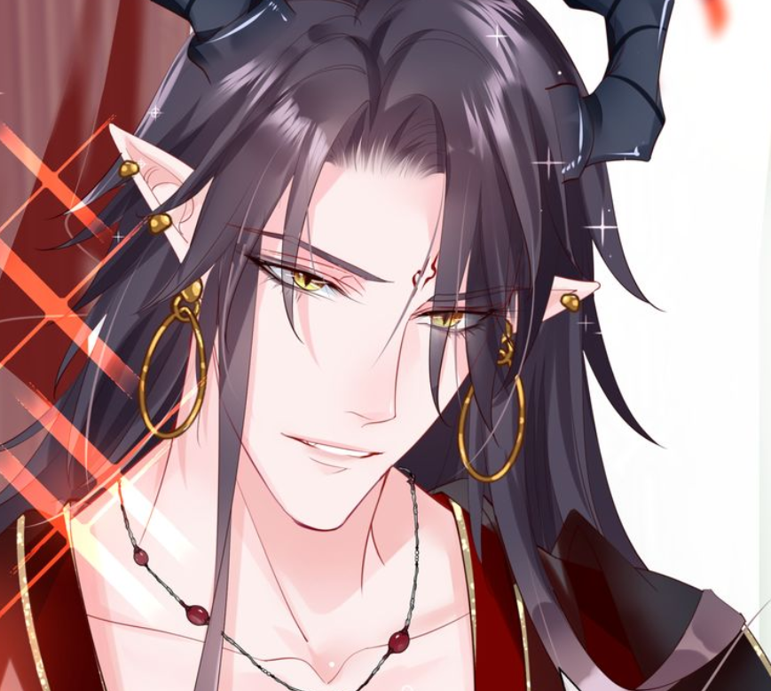 魔尊要抱抱漫画夜漓穿红衣让人惊艳高甜剧情老父亲来搅局