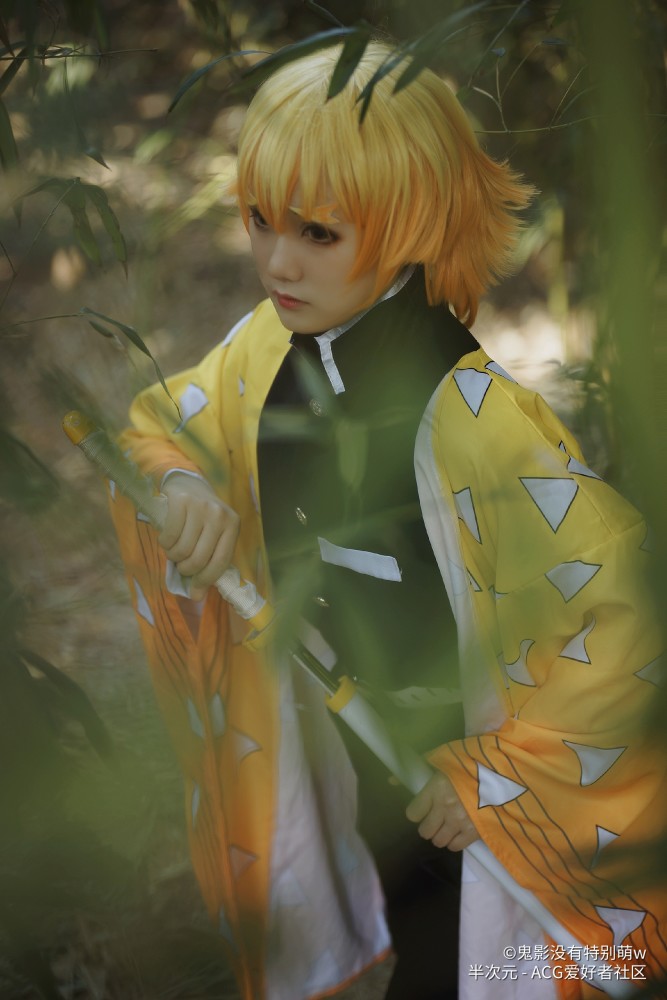cosplay鬼灭之刃·我妻善逸