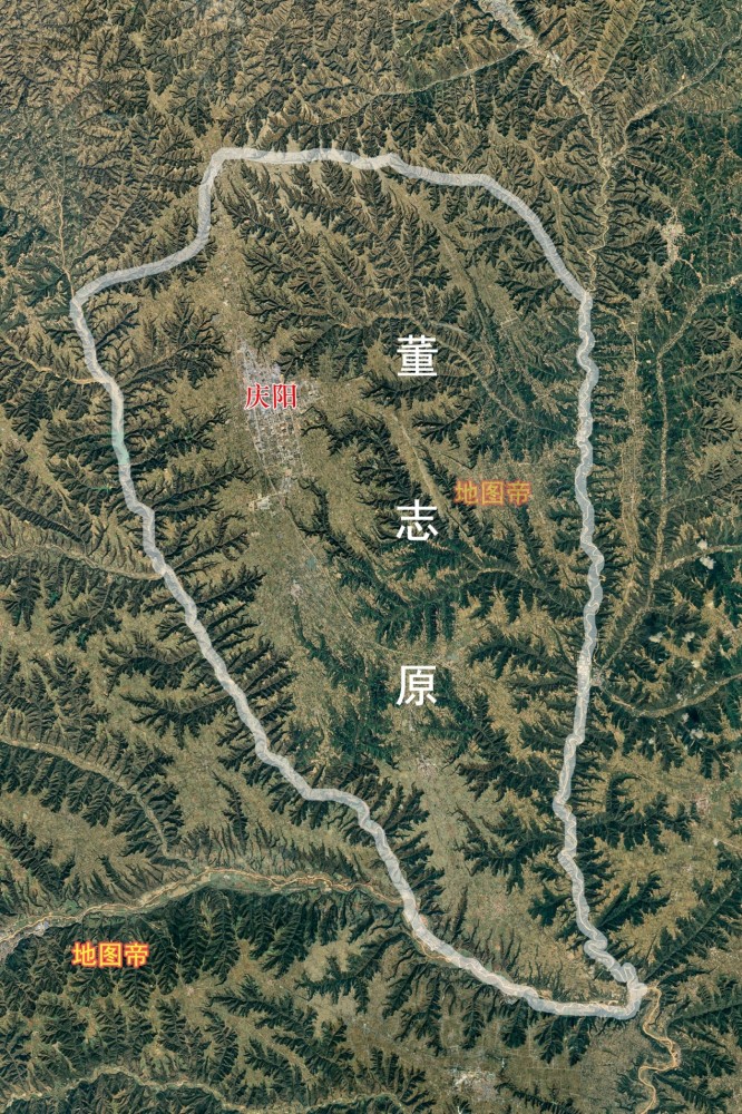 为什么甘肃庆阳像个大拳头打在陕西的腰上