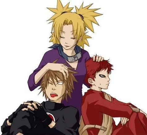 在中忍考试,我爱罗对姐姐是有感情的.