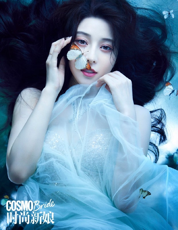 范冰冰|范冰冰挑战新妆容，欧式双眼皮和上唇一样宽，太夸张了