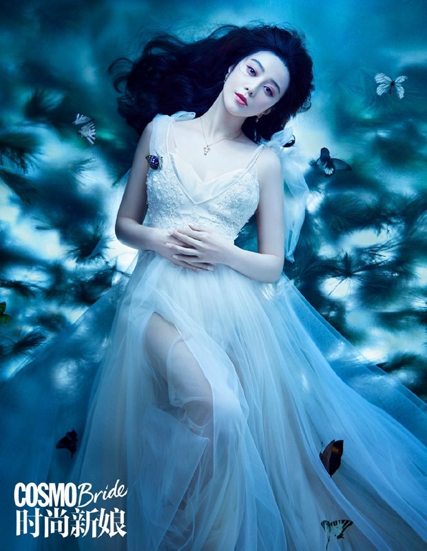 范冰冰|范冰冰挑战新妆容，欧式双眼皮和上唇一样宽，太夸张了