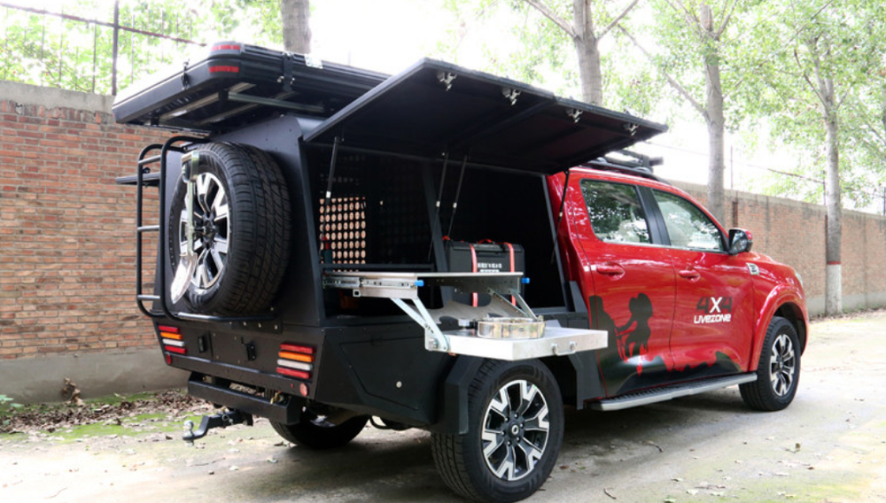 追寻诗和远方,长城炮皮卡房车开卖!18.4万起贵吗?_腾讯新闻