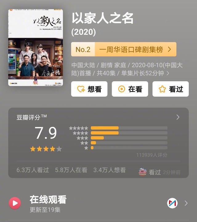以家人之名|《以家人之名》：评分下跌，剧情走向成迷，子秋和小橙子成CP