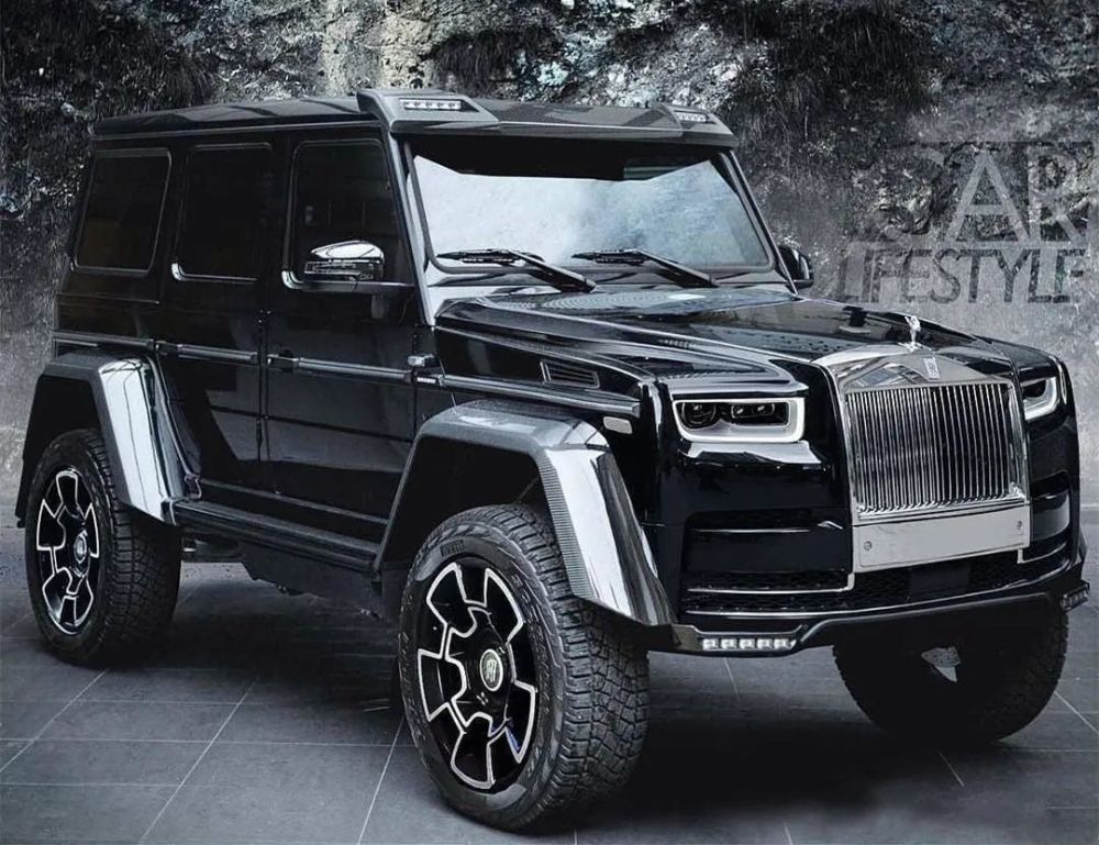 富二代用大g改装库里南被嘲笑网友这是库里南g级吗