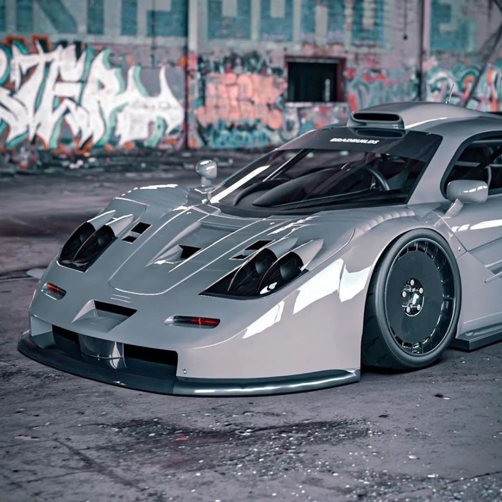 街头现身价值上亿的迈凯伦f1 gtr,这就是个移动的小金库啊