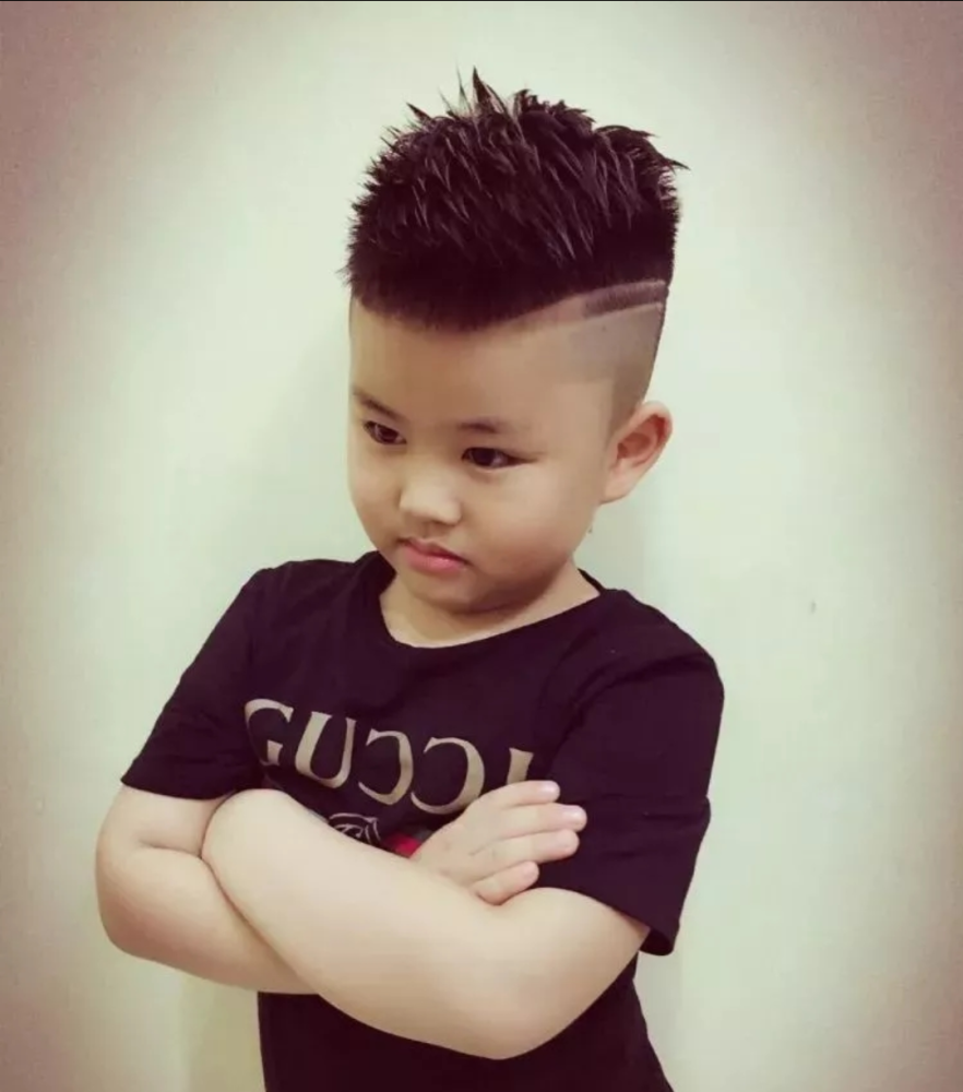 小男孩发型这样剪23款,真帅气