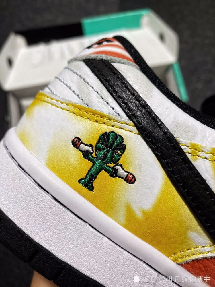 nike sb dunk low pro 白扎染 外星人 开箱_腾讯新闻