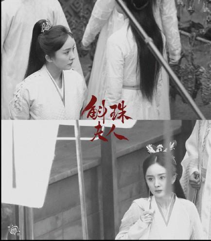 杨幂|杨幂白衣骑马路透，回眸一笑神似张敏，网友表示离婚后颜值开挂！