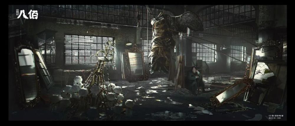 八佰|热映的《八佰》，震撼的概念图