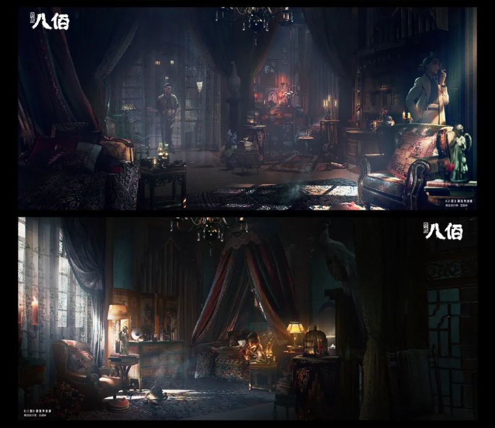 八佰|热映的《八佰》，震撼的概念图