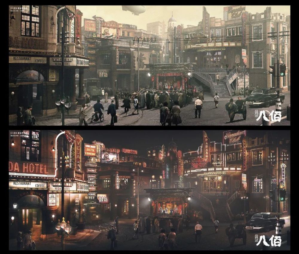 八佰|热映的《八佰》，震撼的概念图