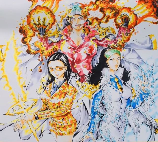 青雉人物志 从燃烧的正义到懒散的正义 守护罗宾冷藏萨乌罗 腾讯网