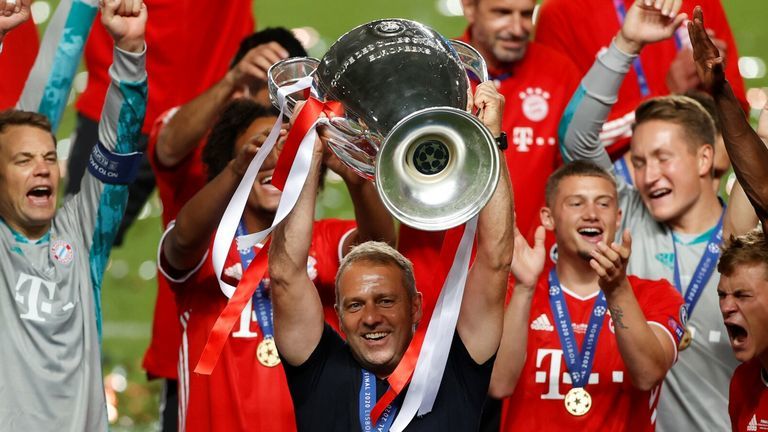 拜仁"三冠王"21场连胜,30场不败!传奇缔造者"汉斯-弗利克"