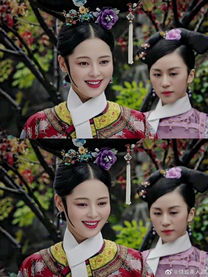 《如懿传》中的流苏造型,童瑶相貌秀丽,李纯容颜貌美!