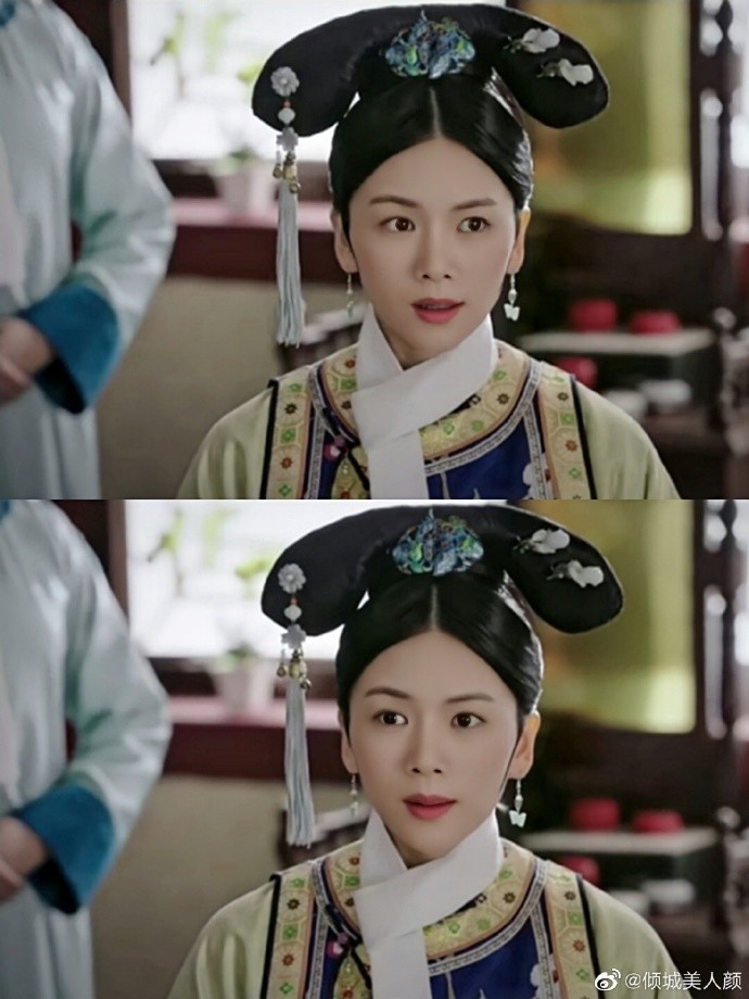 《如懿传》中的流苏造型,童瑶相貌秀丽,李纯容颜貌美!