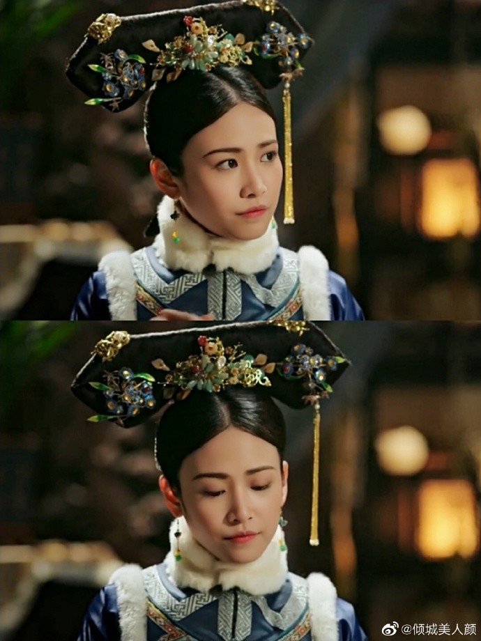 《如懿传》中的流苏造型,童瑶相貌秀丽,李纯容颜貌美!