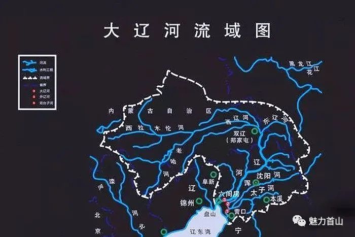 沈阳河流分布图图片