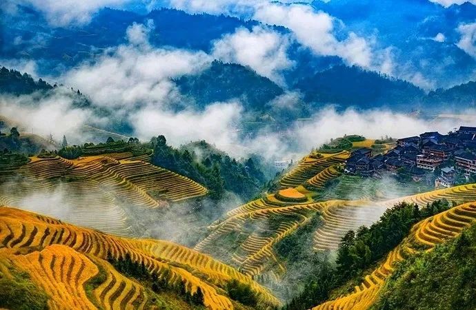 龙脊梯田|9、10月最适合去哪儿旅游？最佳旅游地都给你找来了！