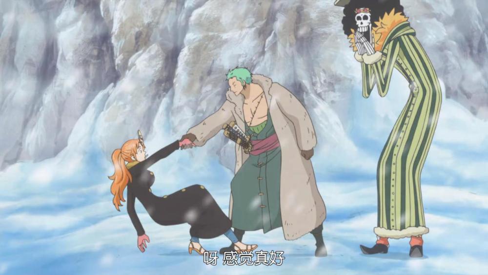 证据三:佐乌篇的主题曲明示布鲁克磕索香佐乌篇的主题曲里有这样的