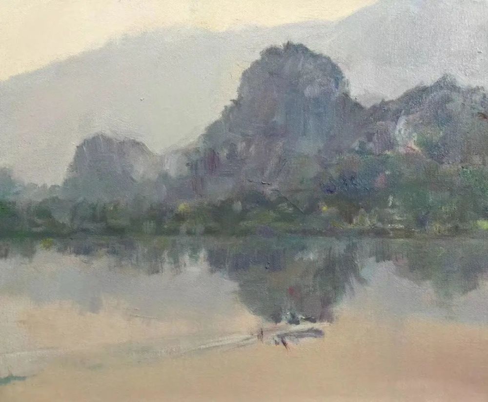 沈一兵|沈一兵写意油画之 星湖专辑