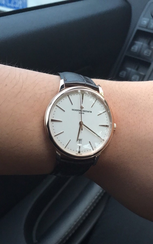 我喜欢一定就拿下江诗丹顿传承85180上手体验