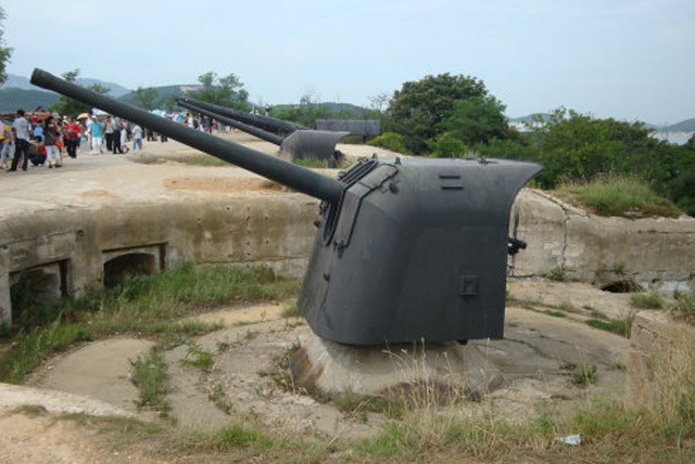 神奇的电岩炮台,日军2万发炮弹打不中,不得不感叹李鸿章智慧