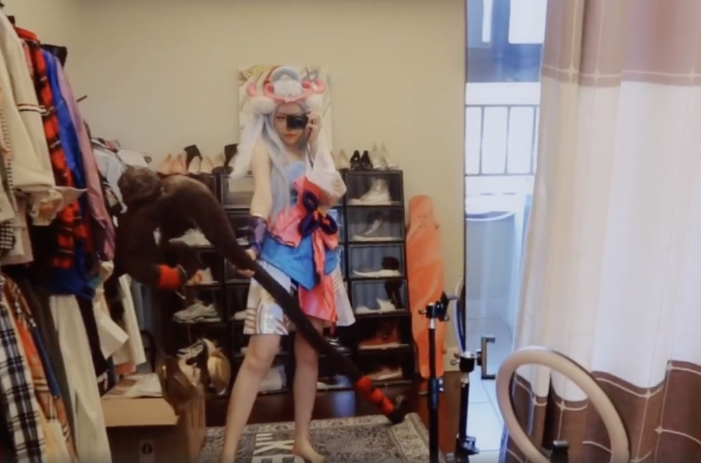 周淑怡cos莉莉娅像是从峡谷偷跑出来的玩家是心动的感觉