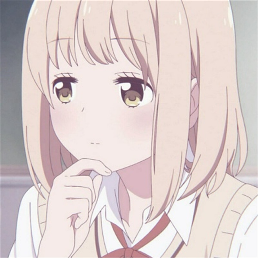 甜丧低糖动漫女头道理我都懂我只是想难过一会