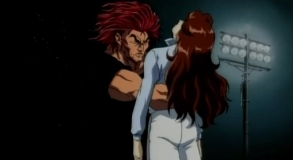 江珠外,还有两个人,挑战勇次郎的时候,活了下来,他们就是刃牙和郭海皇