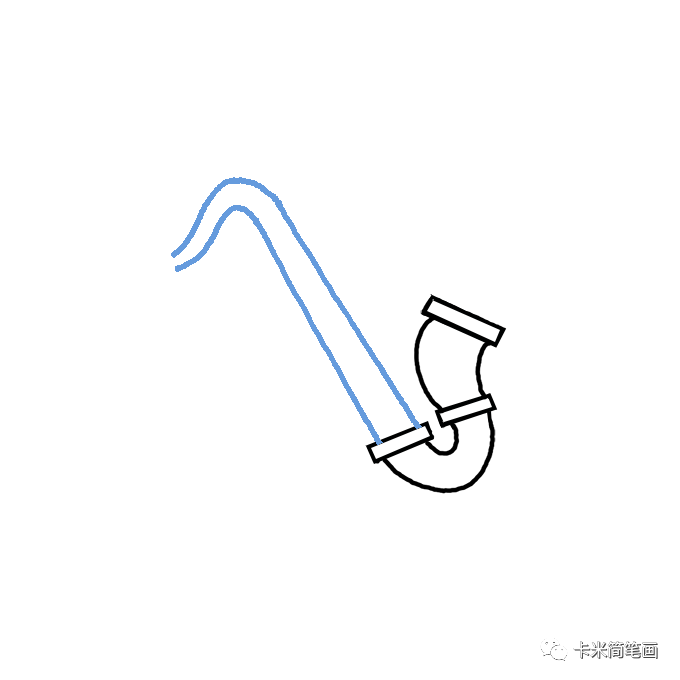 萨克斯|萨克斯的简单画法-萨克斯简笔画教程