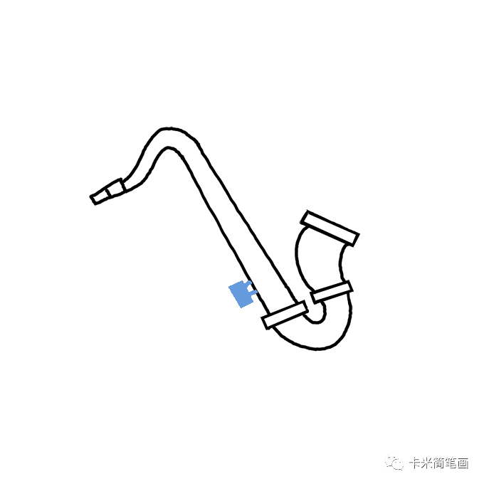 萨克斯|萨克斯的简单画法-萨克斯简笔画教程