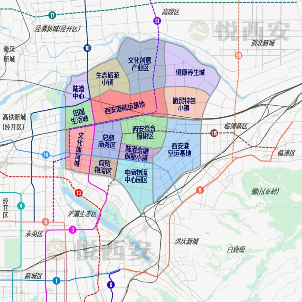 国际港务区的后半场大基建时代的西安缩影