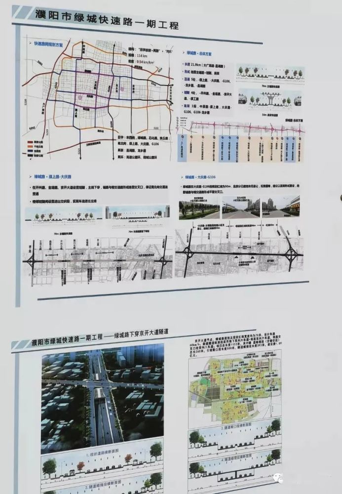 濮阳快速路规划图图片