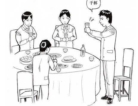 职场比起敬酒更该敬人新员工不喝领导敬酒被打耳光