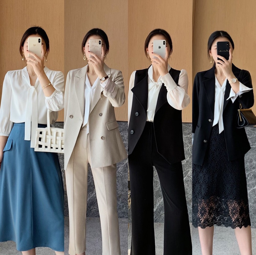 20～50 职场女人的日常穿搭,简洁干练中充满温柔感,气质又高级