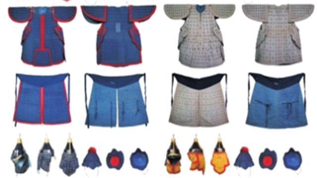 也就说咱们现在在影视剧中看到的清军八旗所穿的华丽的棉甲,是礼服,不