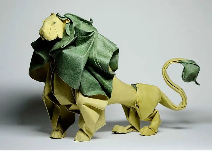 折纸|折纸还可以弄湿了折？万万没想到，用湿折纸制作的作品这么漂亮