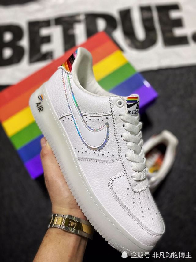 nike air force 1 betrue 彩虹 空军一号低帮
