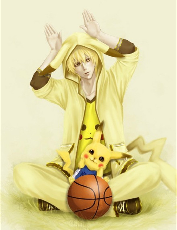 换一种画风打开童年动画角色,皮卡丘变帅,连红太狼都变美了