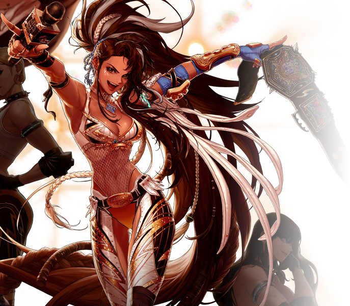 dnf:女格斗四姐妹"地心"篇,滚地花和紫光兵三觉后的数据!_腾讯新闻