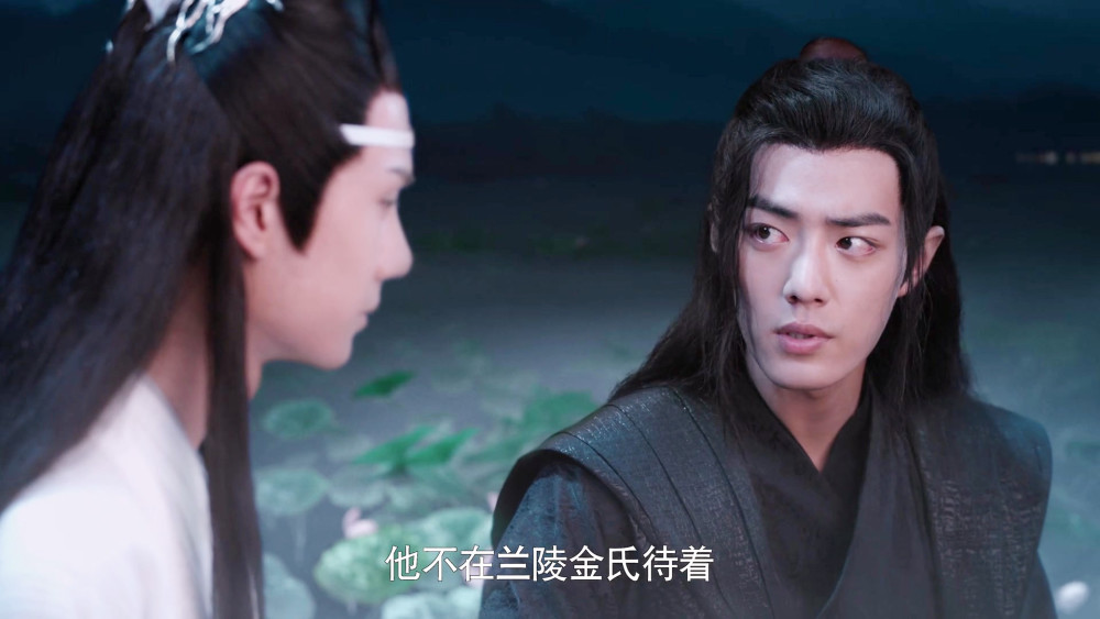 蓝忘机|《陈情令》忘羡之尘落篇4：魏无羡蓝忘机夜探观音庙