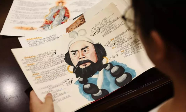尹靓|初中女生暑假作业走红网络，让那些说“作业被狗吃了”的学生汗颜