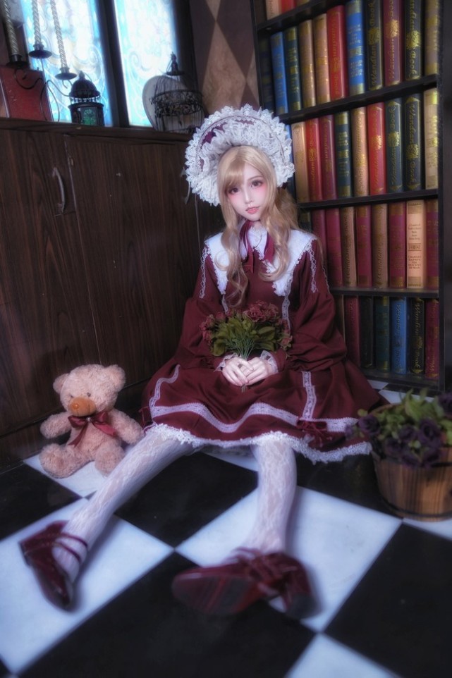 Lolita 人形夜正片 你是喜欢花还是玩偶 玩偶 Coser