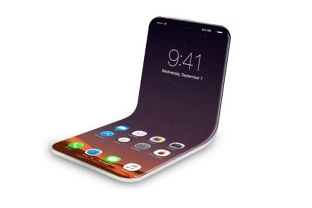 苹果可折叠iPhone原型机消息 ，和SurfaceDuo差不多